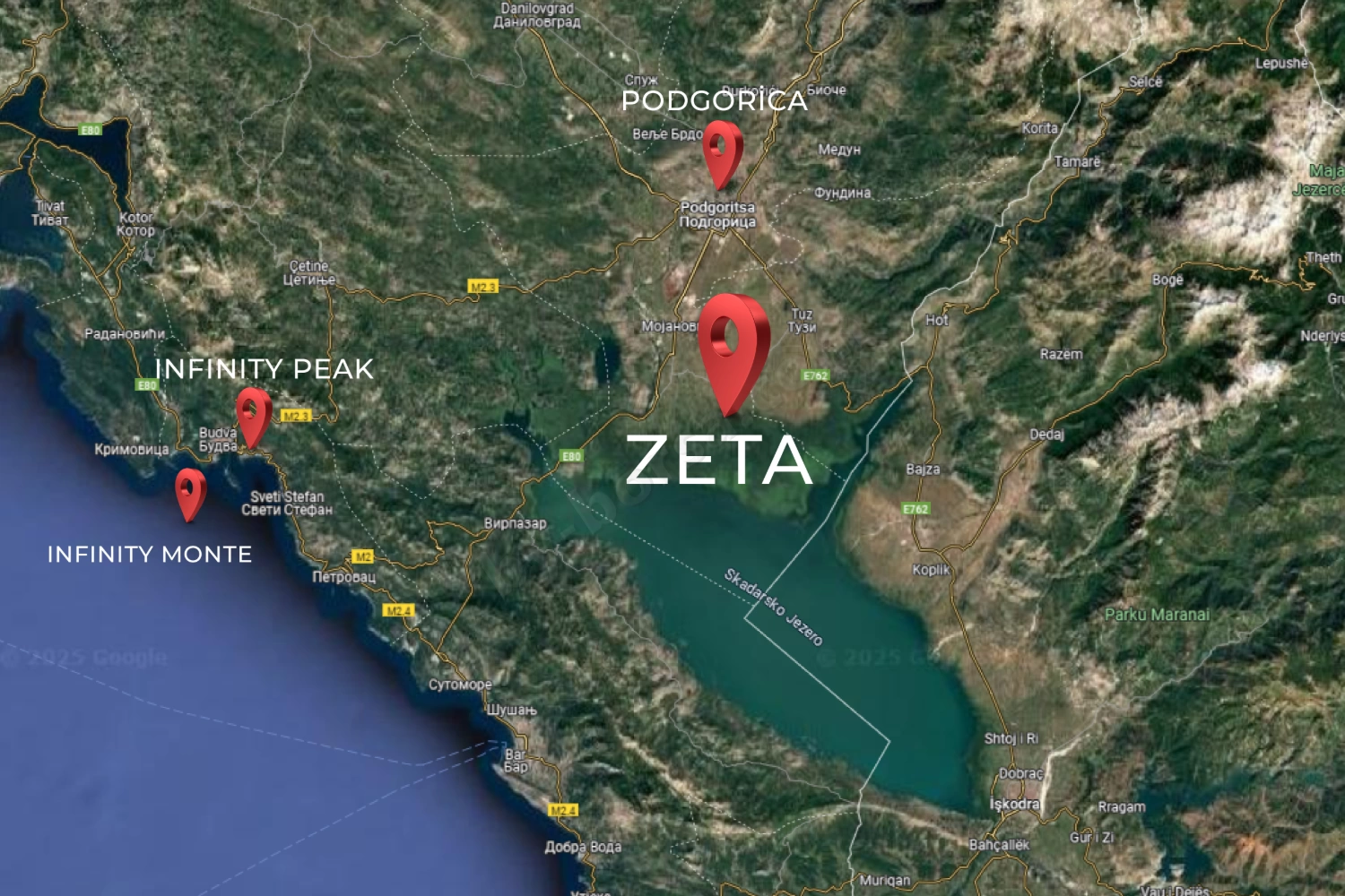 Infınıty Lakesite Montenegro